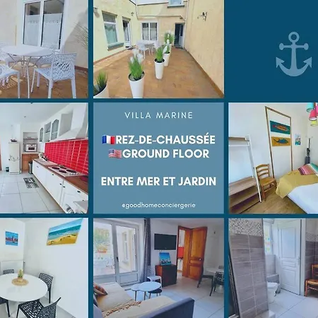 Villa Marine*Entre Mer Et Jardin Coudekerque-Branche Exterior foto